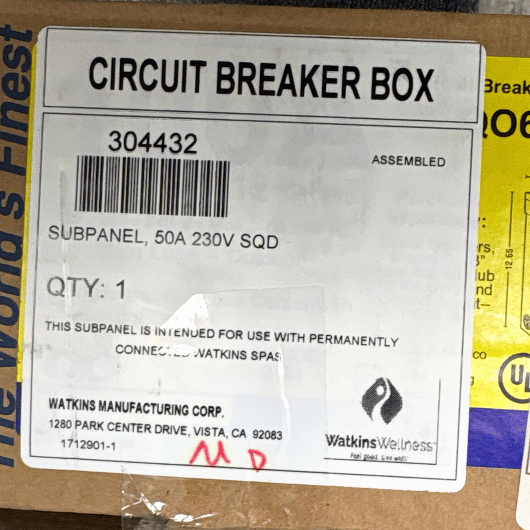 Part Number 304432 Circuit Breaker Box (2)